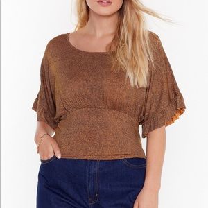 Brand New Nastygal Blouse